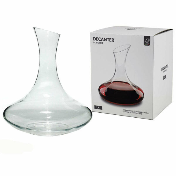 Decanter in Vetro da 1,8 lt *