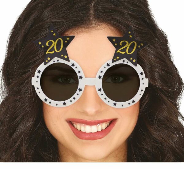 Occhiali con stella 20 anni *