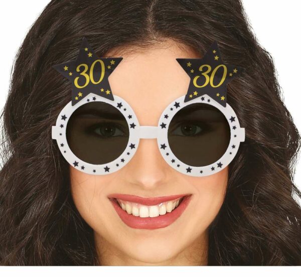 Occhiali con stella 30 anni *