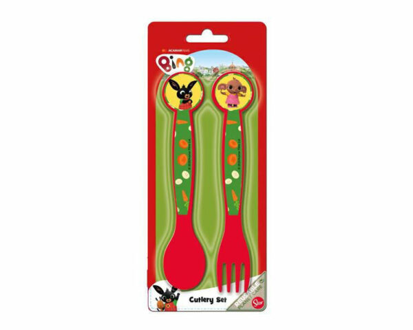 Bing Set 2 posate in plastica *