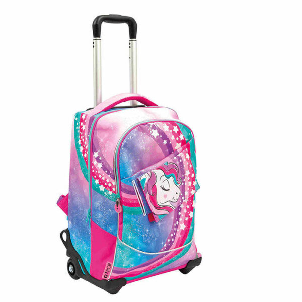 GoPop Zaino Trolley 2 ruote Unicorn - immagine 3
