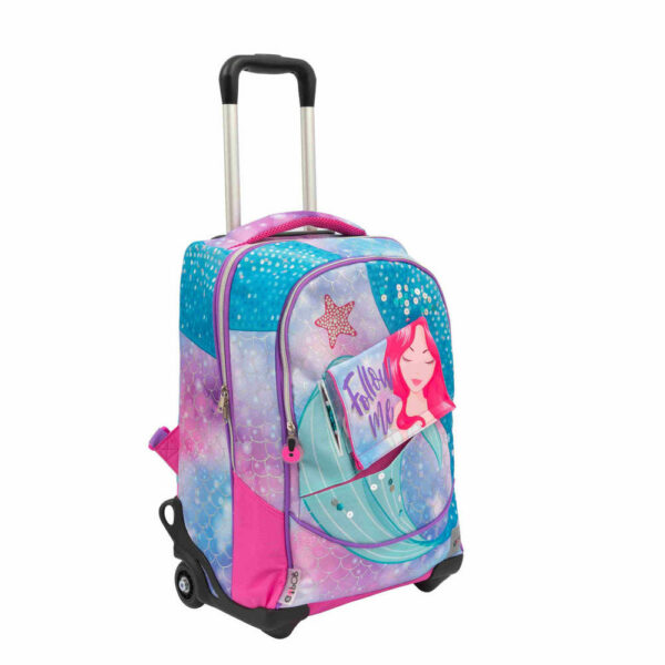 GoPop Zaino Trolley 2 ruote Mermaid