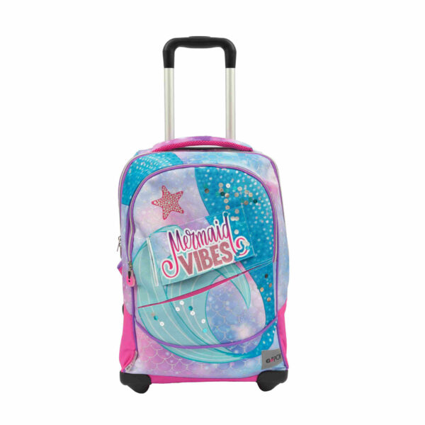 GoPop Zaino Trolley 2 ruote Mermaid - immagine 3