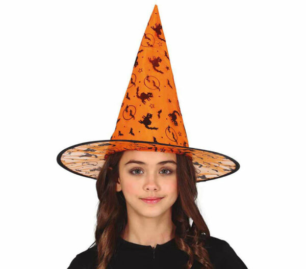Cappello arancione da Strega *