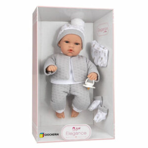 Bebè 33 cm completino grigio *