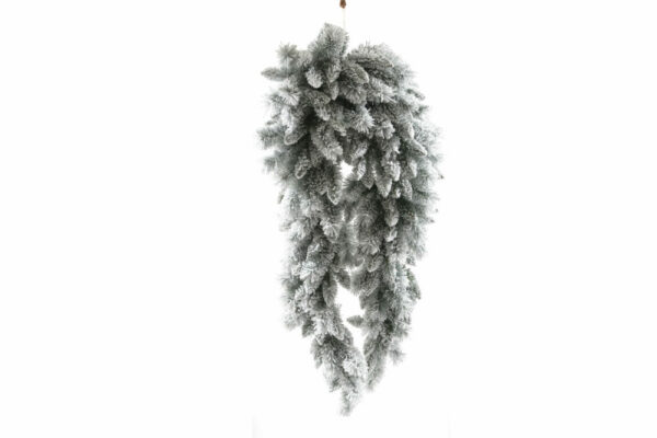 Corona Natalizia Davos Innevata 180 cm *