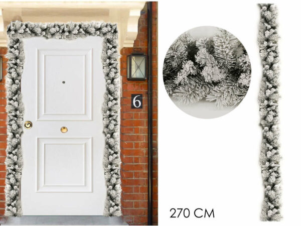 Ghirlanda Innevata 270 cm *