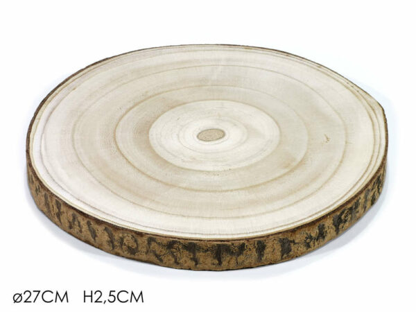 Centrotavola in legno 27 cm *