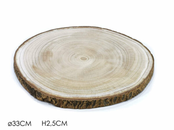 Centrotavola in legno 33 cm *