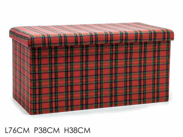 Pouf Richiudibile 76x38 cm Rattan *