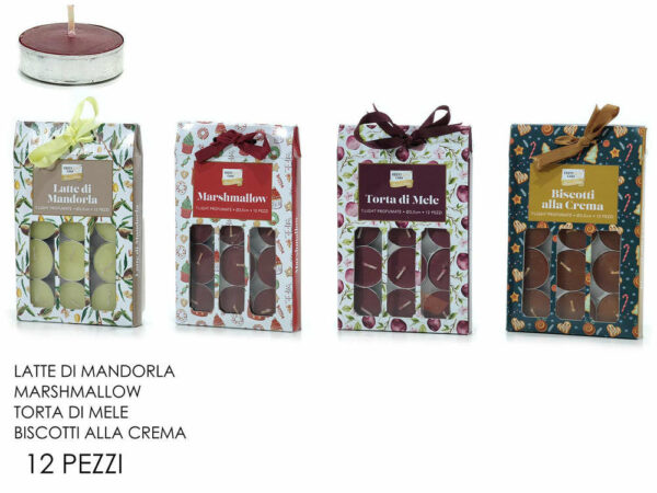 Set 12 T-Light Profumati *