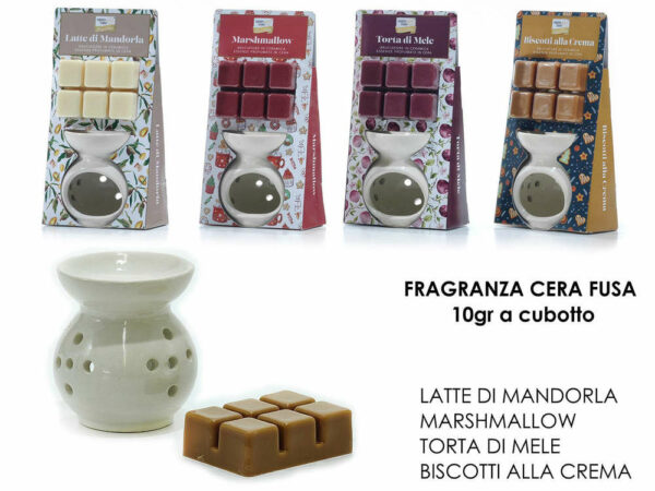Set Brucia essenza con cera *