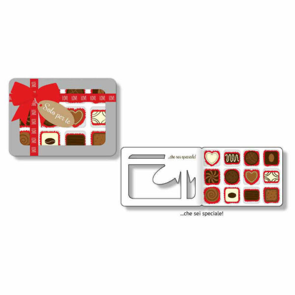 Biglietto Auguri Think Shape Love *