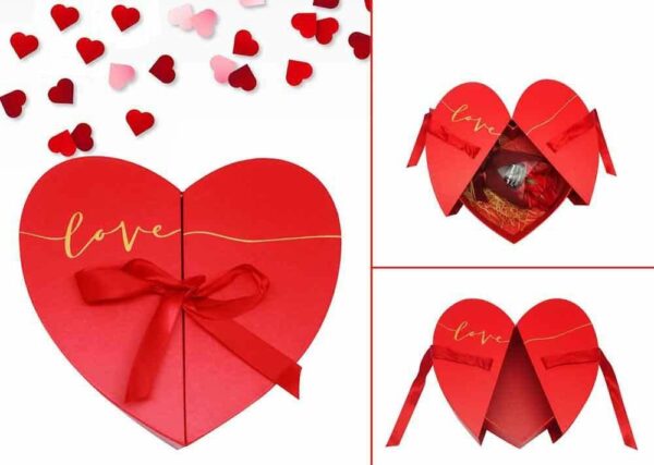 Scatola Cuore con apertura Love *