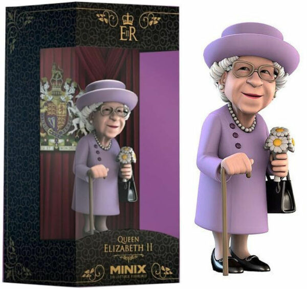 Minix personaggio Regina Elisabetta