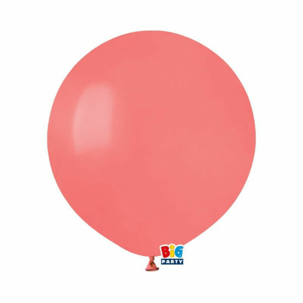 Palloncini in lattice 19'' 48 cm Corallo 25 pezzi *