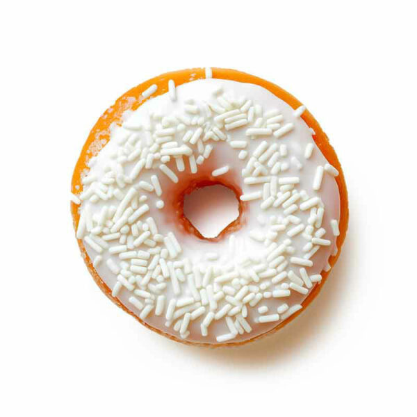 Donuts al gusto Panna con glassa Bianca 6 pz - immagine 2