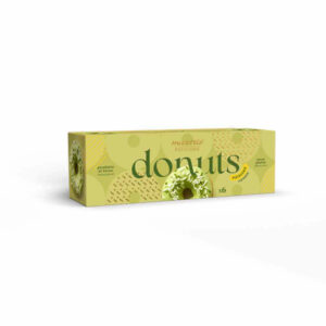 Donuts al gusto Pistacchio con glassa verde 6 pz