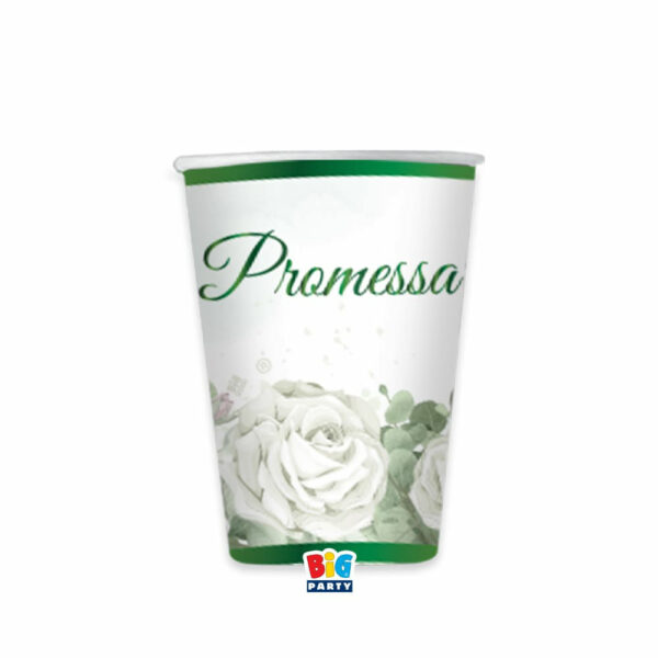 Bicchieri 250 cc Promessa Eucalipto 6 pz