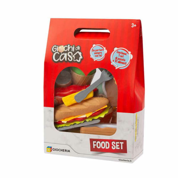 Food Set Alimenti con posate - immagine 2
