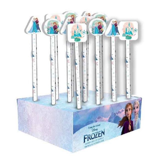 1 Matita con gomma Frozen Fantasie assortite