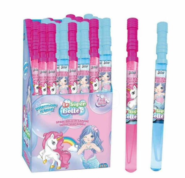 Unicorno 1 Spada bolle di sapone 118 ml Soggetti e colori assortiti