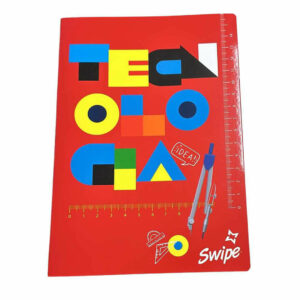 1 Swipe Maxi Quaderno Tecnologia 5 mm Copertine assortite