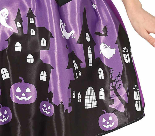 Costume Strega viola 10/12 anni - immagine 5