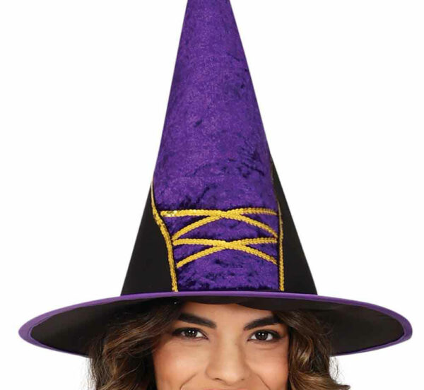 Costume Strega Viola taglia 38/40 - immagine 3