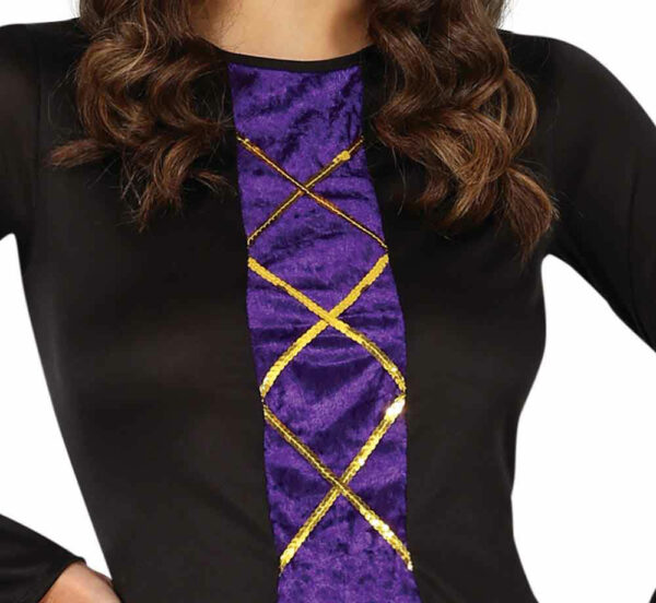 Costume Strega Viola taglia 38/40 - immagine 4