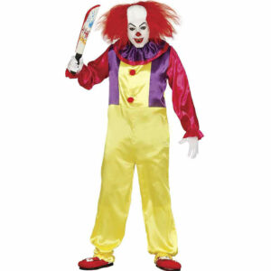 Costume da clown Killer taglia XL
