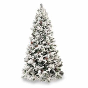 Albero di Natale Innevato Chamonix 210 cm