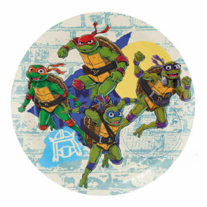 Piatti 18 cm Tartarughe Ninja 8 pz