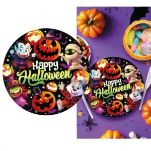 Piatti 23 cm Happy Halloween 6 pz