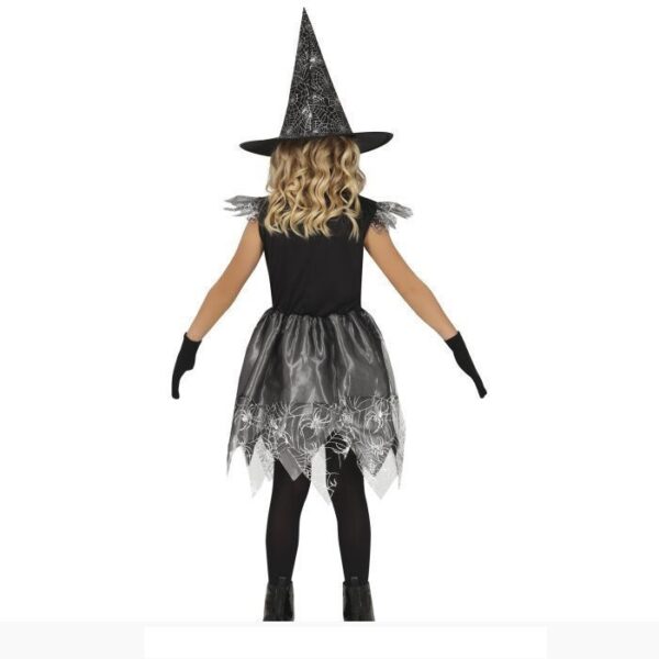 Costume Strega ragnatela 7/9 anni - immagine 2
