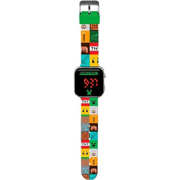 Orologio da Polso Led Minecraft - immagine 2