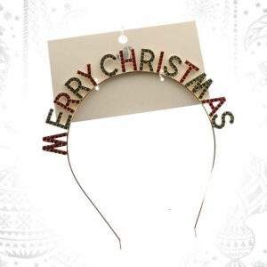 Cerchietto Natalizio Merry Christmas