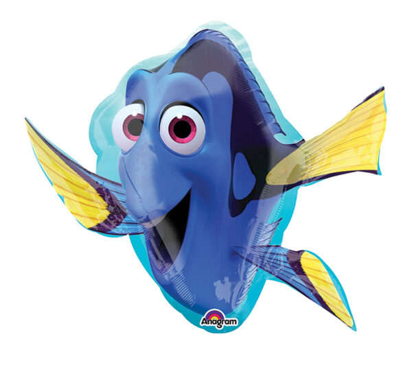 Palloncino Mylar Super Shape Dory 76x76 cm