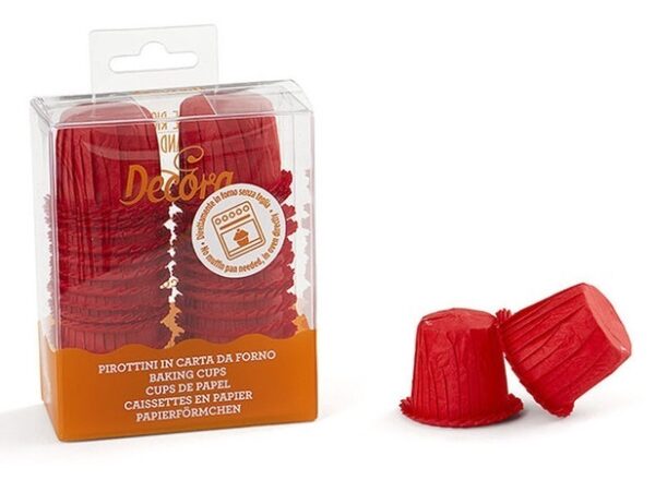 Pirottini Bon Bon Increspati 30x35 mm Rosso 35 pz *