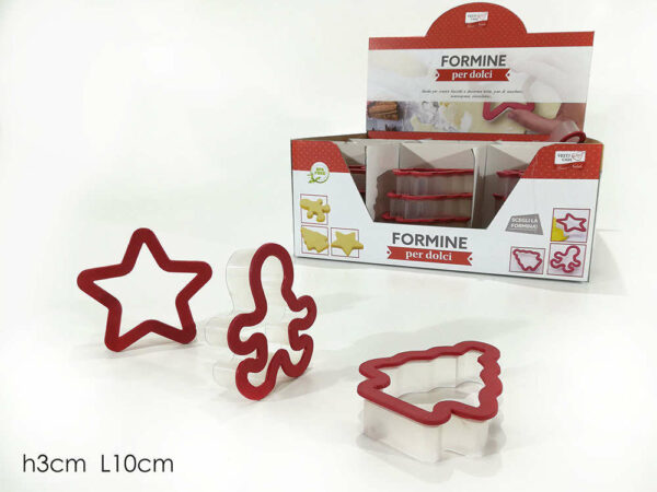 Formine Dolci Natalizi - modelli assortiti *