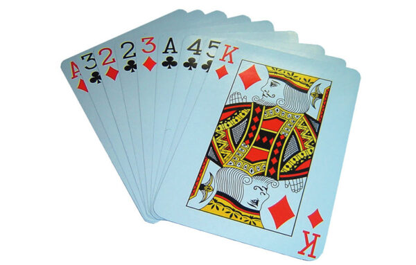 Carte da Poker Giganti 17x13 cm *