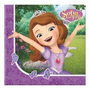 Tovaglioli 33×33 Sofia la Principessa 20 Pz*