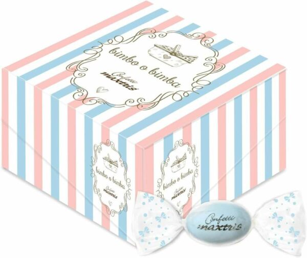 Cadeaux Gender Reveal Maxtris Classico Celeste 500 grammi *