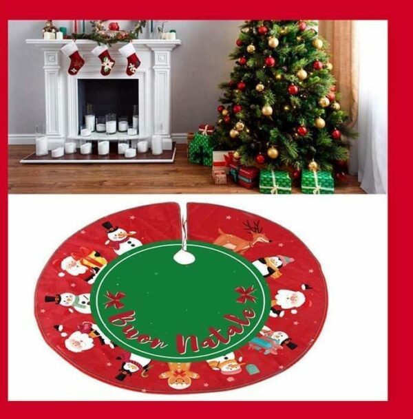 Copri Base Albero di Natale 90 cm *