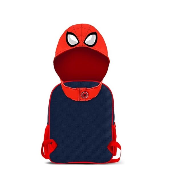 Zaino asilo con Cappuccio Spiderman - immagine 3