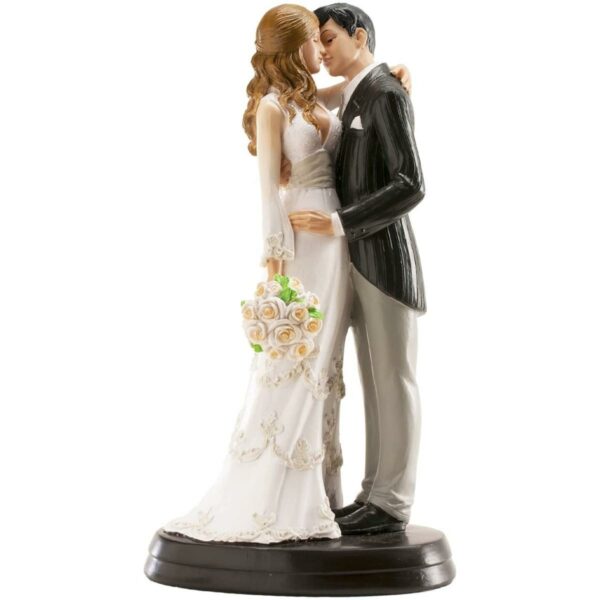 Cake Topper Matrimonio - Sposi che si Baciano