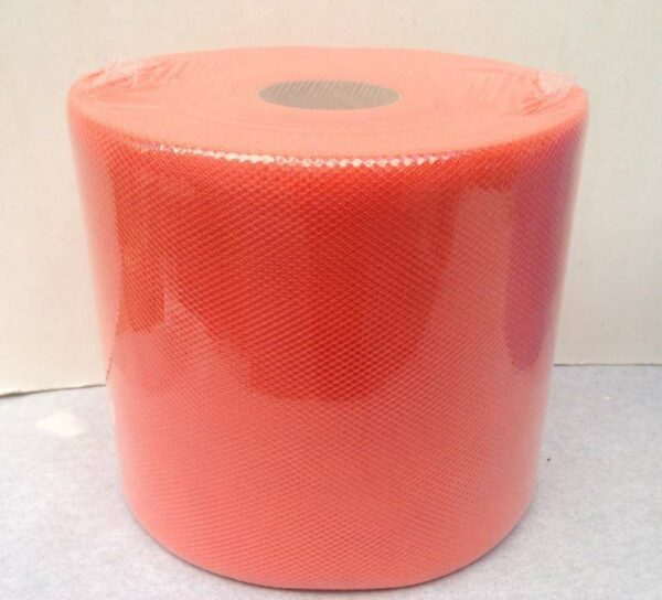 TULLE ARANCIO 12,5 cm x 100 mt*