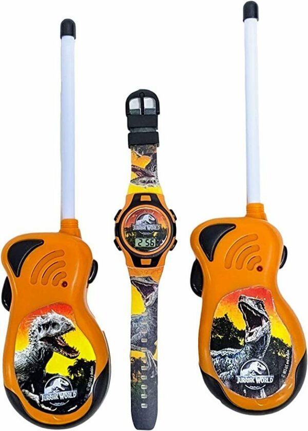 Jurassic World Walkie Talkie e Orologio *