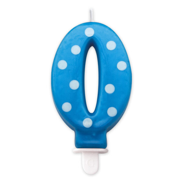CANDELA n. 0 POIS TURCHESE *