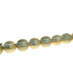 Box 8 Sfere da 8 cm Perlato/Glitter Oro*